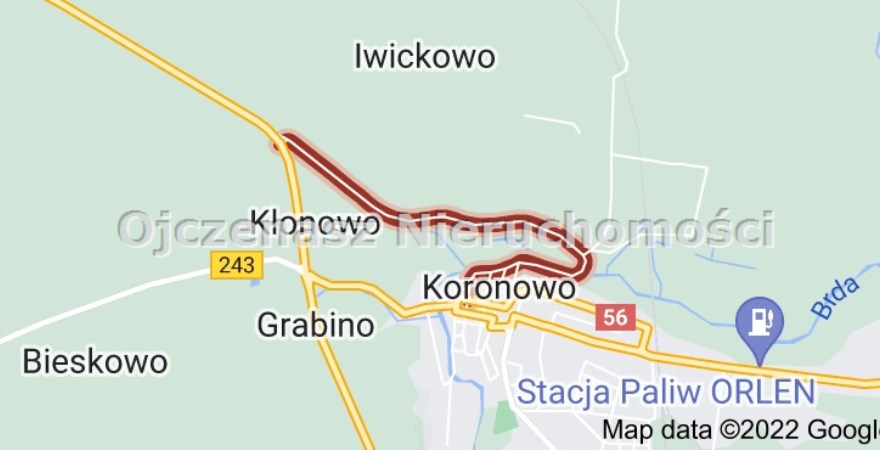 działka na sprzedaż, 4 742 m<sup>2</sup> - Koronowo