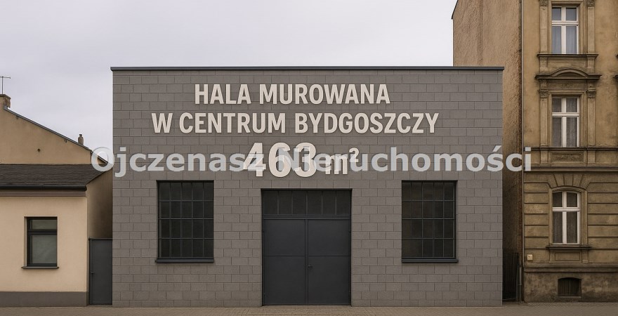 hall for sale, 463 m<sup>2</sup> - Bydgoszcz, Centrum