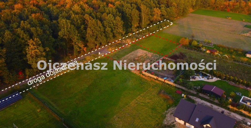 parcel for sale, 848 m<sup>2</sup> - Zławieś Wielka, Czarne Błoto